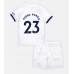 Tottenham Hotspur Pedro Porro #23 Dětské Oblečení Domácí Dres 2023-24 Krátkým Rukávem (+ trenýrky)